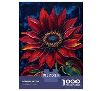Puzzle Da 1000 Pezzi Per Adolescenti Moulin Rouge Sunflower Painting Puzzle Per Adolescenti Gioco Per Famiglie Migliora La Memoria Regali Unici Per Compleanno E Natale 52x38cm/1000pcs