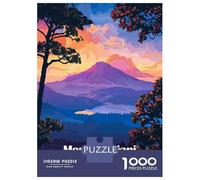 Puzzle Da 1000 Pezzi Per Adolescenti Mount Rinjani National Park, Indonesia Puzzle Per Adulti Giochi Divertenti Sfida Difficile Gioco Impegnativo Regali 52x38cm/1000pcs