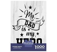 Puzzle Da 1000 Pezzi Per Adolescenti My Dad Is My Hero Puzzle Per Adulti Gioco Pratico Vacanza A Casa Passa Il Tempo Aiuta Ad Allenare Il Cervello 38x26cm/1000pcs