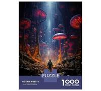 Puzzle Da 1000 Pezzi Per Adolescenti Mystical Mushroom Forest Puzzle Per Adulti Giochi Rilassanti Ma Divertenti E Umoristici È Ideale Come Regalo 70x50cm/1000pcs