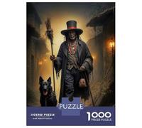 Puzzle Da 1000 Pezzi Per Adolescenti Mystical Papa Legba Spirit Puzzle Per Adolescenti Giochi Per Famiglie Sfida Difficile Regali Di Compleanno E Unici 70x50cm/1000pcs