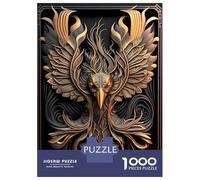Puzzle Da 1000 Pezzi Per Adolescenti Mythical Phoenix God Puzzle Per Adolescenti Giocattoli Fai Da Te Corsa Di Velocità Manuale Regali Unici Per Compleanno E Natale 52x38cm/1000pcs