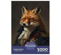 Puzzle Da 1000 Pezzi Per Adolescenti Napoleon Red Fox Portrait Puzzle Per Adulti Giochi Rilassanti Analisi E Logica Regali Di Natale E Compleanno 70x50cm/1000pcs