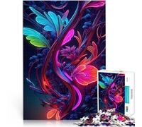 Puzzle da 1000 pezzi per adolescenti Natura su Neon Antistress Vacanza in patria Uccidere il tempo perché è ideale come regalo per tutta la famiglia 52x38cm
