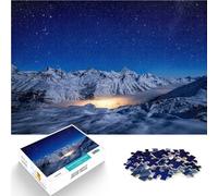 Puzzle da 1000 pezzi per adolescenti Natura Svizzera Viaggi Vacanza a casa: uccidere il tempo Migliorare l'amore tra le coppie 38x26cm