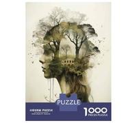 Puzzle Da 1000 Pezzi Per Adolescenti Nature's Harmony Artwork Puzzle Per Adulti Giocattolo Decorazione Da Parete Corsa Di Velocità Manuale Sfida Da Completare 70x50cm/1000pcs
