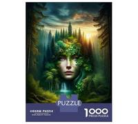 Puzzle Da 1000 Pezzi Per Adolescenti Nature's Harmony Forest Fusion Art-2 Puzzle Gioco Per Famiglie Regali Per Donne Divertimento A Casa Attività, 70x50cm/1000pcs