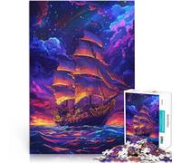 Puzzle da 1000 pezzi per adolescenti nave oceanica Difficile da completare ma divertente e umoristico offerte come regali per tutta la famiglia 38x26cm