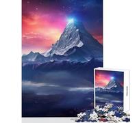 Puzzle da 1000 pezzi per adolescenti Nebula Nightfall giocattolo decorazione da parete opera d'arte regalo giochi rilassanti con pezzi completamente interconnessi di forma casuale dimensioni 38x26cm