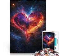 Puzzle da 1000 pezzi per adolescenti Nebulosa Cuore Cosmico Giocattolo educativo antistress è ideale come regalo per tutta la famiglia 75x50cm