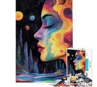 Puzzle da 1000 pezzi per adolescenti Nebulosa Musa puzzle per adulti giocattolo decorativo da parete stimola la memoria regalo di compleanno e unico (dimensioni 50x75cm)