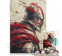 Puzzle da 1000 pezzi per adolescenti "Nel mezzo della battaglia", gioco rilassante, difficile e stimolante, regalo di compleanno, regalo 38x26cm