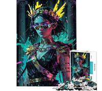 Puzzle da 1000 pezzi per adolescenti Nemesis︰ Luminous Justice Puzzle per adulti Gioco pratico Analisi e logica Ottimo regalo per i giocatori (Dimensioni 38x52cm)