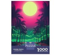 Puzzle Da 1000 Pezzi Per Adolescenti Neon Dreamscape Elegance Puzzle Per Adolescenti Giocattoli Fai Da Te Analisi E Logica Per Compleanno, Natale 70x50cm/1000pcs