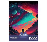 Puzzle Da 1000 Pezzi Per Adolescenti Neon Galaxy Puzzle Per Adulti Giochi Rilassanti Regalo Di Compleanno Regali Unici Per Compleanno E Natale 52x38cm/1000pcs