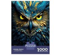 Puzzle Da 1000 Pezzi Per Adolescenti Neon Owl Puzzle Per Adulti Gioco Pratico Sfida Difficile Regali Per Amici E Familiari 38x26cm/1000pcs