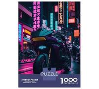 Puzzle Da 1000 Pezzi Per Adolescenti Neon Ride Tokyo Drift Puzzle Per Adolescenti Gioco Rompicapo Regali Per Donne Attività Divertenti A Casa 38x26cm/1000pcs