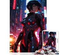 Puzzle da 1000 pezzi per adolescenti Neon Vanguard Giocattoli antistress Idee regalo Gioco pratico Collezione di artisti Belle arti Dimensioni 50x75cm