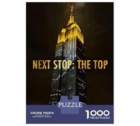 Puzzle Da 1000 Pezzi Per Adolescenti Next Stop The Top Puzzle Per Adulti Gioco Pratico Regali Per Donne Per Compleanno, Natale 38x26cm/1000pcs