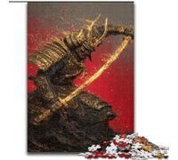 Puzzle da 1000 pezzi per adolescenti, Ninja al neon giapponesi, giochi, giocattoli, regali unici per compleanni e regali per bambini dai 14 anni in su (dimensioni 26x38cm)