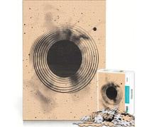 Puzzle da 1000 pezzi per adolescenti Noir Orbit gioco divertente allena la mente e la mano migliora l'amore tra le coppie 38x52cm