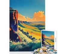 Puzzle da 1000 pezzi per adolescenti NORTH DAKOTA Giocattoli antistress Regalo divertente Gioco pratico Difficile da completare Dimensioni 38x52cm