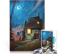 Puzzle da 1000 pezzi per adolescenti Notti stellate per il giocattolo di sfida del gioco educativo è ideale come regalo per tutta la famiglia 38x26cm