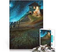 Puzzle da 1000 pezzi per adolescenti Notti strane Antistress Vacanza in patria Uccidere il tempo Migliorare l'amore tra le coppie 38x26cm