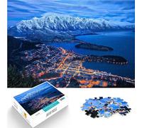 Puzzle da 1000 pezzi per adolescenti Nuova Zelanda Viaggi Natura Per il divertimento in famiglia Regalo di compleanno, regali, arte murale 38x26cm