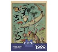 Puzzle Da 1000 Pezzi Per Adolescenti Ocean Life Puzzle Per Adulti Gioco Pratico Assemblaggio Di Modelli Per Compleanno, Natale 52x38cm/1000pcs