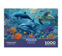 Puzzle Da 1000 Pezzi Per Adolescenti Ocean Life Wall Mural Puzzle Per Adulti Giochi Rilassanti Taglio Di Precisione Regali Di Natale E Compleanno 70x50cm/1000pcs