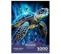 Puzzle Da 1000 Pezzi Per Adolescenti Ocean Turtle Puzzle Per Adulti Giochi Rilassanti Taglio Di Precisione Regali Per Amici E Familiari 70x50cm/1000pcs