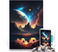 Puzzle da 1000 pezzi per adolescenti Odissea nell'universo cosmico Sfida difficile Attività divertenti a casa, regali di compleanno, regali di viaggio, 75x50cm