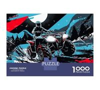Puzzle Da 1000 Pezzi Per Adolescenti Off-Road Adventure ATV Ride Puzzle Per Adolescenti Giocattoli Fai Da Te Analisi E Logica Per Compleanno, Natale 38x26cm/1000pcs