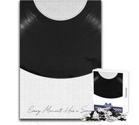 Puzzle da 1000 pezzi per adolescenti, ogni momento ha una canzone, gioco di sfida unico, sfida difficile, regalo per compleanni, dimensioni 38x26cm