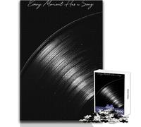 Puzzle da 1000 pezzi per adolescenti Ogni momento ha una canzone Gioco educativo per famiglie Regalo di compleanno Opera d'arte Dimensioni 38x26cm