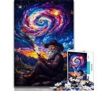 Puzzle da 1000 pezzi per adolescenti, Old Man of The Universe, puzzle da 1000 pezzi, giocattolo educativo intellettuale decomprimente, regalo di compleanno (dimensioni 75x50cm)