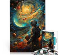 Puzzle da 1000 pezzi per adolescenti Oltre l'orizzonte Giocattoli educativi per l'apprendimento Giochi per famiglie Un'opera d'arte 38x26cm