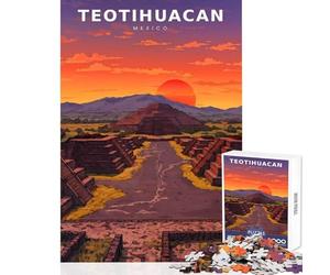 Puzzle da 1000 pezzi per adolescenti Ombre dorate sul viale dei morti Giocattolo educativo Regali di compleanno Giochi educativi Aiutano l'esercizio del cervello Dimensioni 38x26cm