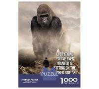 Puzzle Da 1000 Pezzi Per Adolescenti On The Other Side Of Fear Puzzle Per Adolescenti Giochi Rilassanti Corsa Di Velocità Manuale Aiuta Ad Allenare Il Cervello 70x50cm/1000pcs