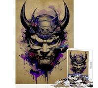 Puzzle da 1000 pezzi per adolescenti Oni Samurai No Decorazione per la casa Giocattoli Ottimo regalo per giochi per gioco educativo Migliora l'amore tra coppie Dimensioni 50x75cm