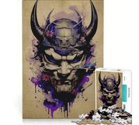 Puzzle da 1000 pezzi per adolescenti Oni Samurai No gioco impossibile sfida difficile regalo per amici e familiari 38x26cm