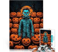 Puzzle da 1000 pezzi per adolescenti Opera d'arte di Halloween Giocattoli di gioco impegnativi Collezione di artisti, Belle arti 38x26cm