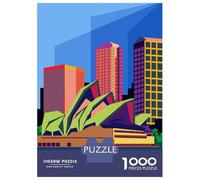 Puzzle Da 1000 Pezzi Per Adolescenti Opera House Sydney Pop Art Puzzle Per Adulti Giochi Per Famiglie Ma Divertenti E Umoristici Regali Unici Per Compleanno 52x38cm/1000pcs