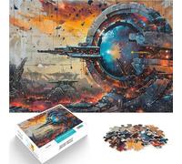 Puzzle da 1000 pezzi per adolescenti Opere d'arte di fantascienza Gara di velocità delle mani Migliorare l'amore tra le coppie 75x50cm