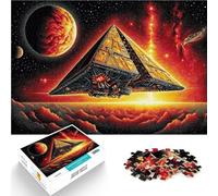 Puzzle da 1000 pezzi per adolescenti Opere d'arte spaziali puntinistiche Antistress Sfida difficile Collezione di artisti, Belle arti 52x38cm