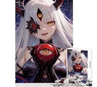 Puzzle da 1000 pezzi per adolescenti oracolo demoniaco con globo oculare giocattolo decorazione da parete opera d'arte regalo giochi rilassanti con pezzi completamente interconnessi di forma casuale