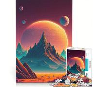 Puzzle da 1000 pezzi per adolescenti "Orbite dell'Altro Mondo" gioco divertente allena la mente e le mani migliora l'amore tra le coppie 50x75cm