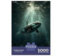 Puzzle Da 1000 Pezzi Per Adolescenti Orca Whale Swimming Underwater with Sunbeams Puzzle Per Adulti Giochi Rilassanti Analisi E Logica Regali Di Natale E Compleanno 70x50cm/1000pcs