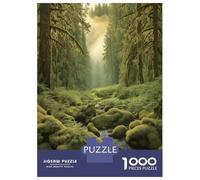 Puzzle Da 1000 Pezzi Per Adolescenti Oregon Forest Trail Travel Poster Puzzle Per Adolescenti Gioco Pratico Migliora La Memoria Compleanno E Altri Regali 70x50cm/1000pcs